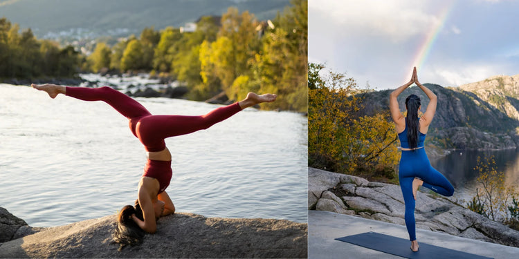 Yoga - Vores Yoga Kollektion er skabt med fokus pü at forene bevÌgelsesfrihed, komfort og Ìstetisk design, sü du kan bevÌge dig frit og samtidig føle dig fantastisk tilpas.