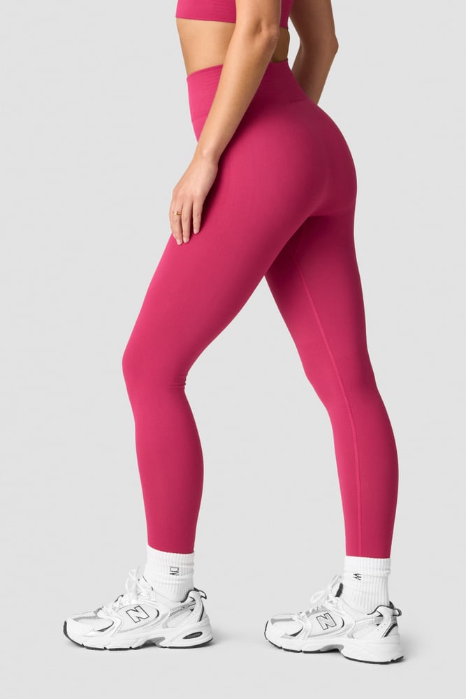 define seamless tights dark pink