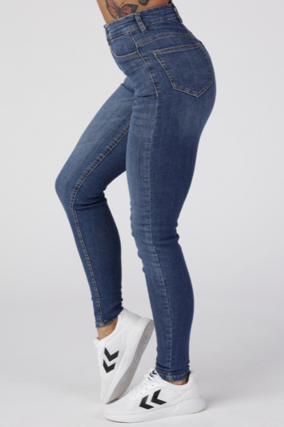 Callie Washed Skinny Jeans - for kvinde - NOISY MAY - Jeans