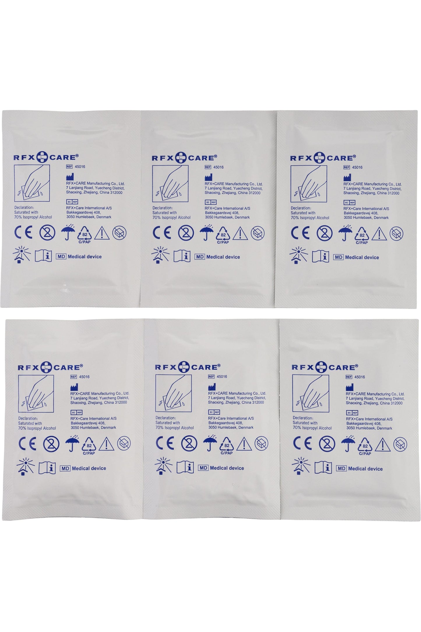 HUMMEL - Cleaning Wipes 6 Pieces - White