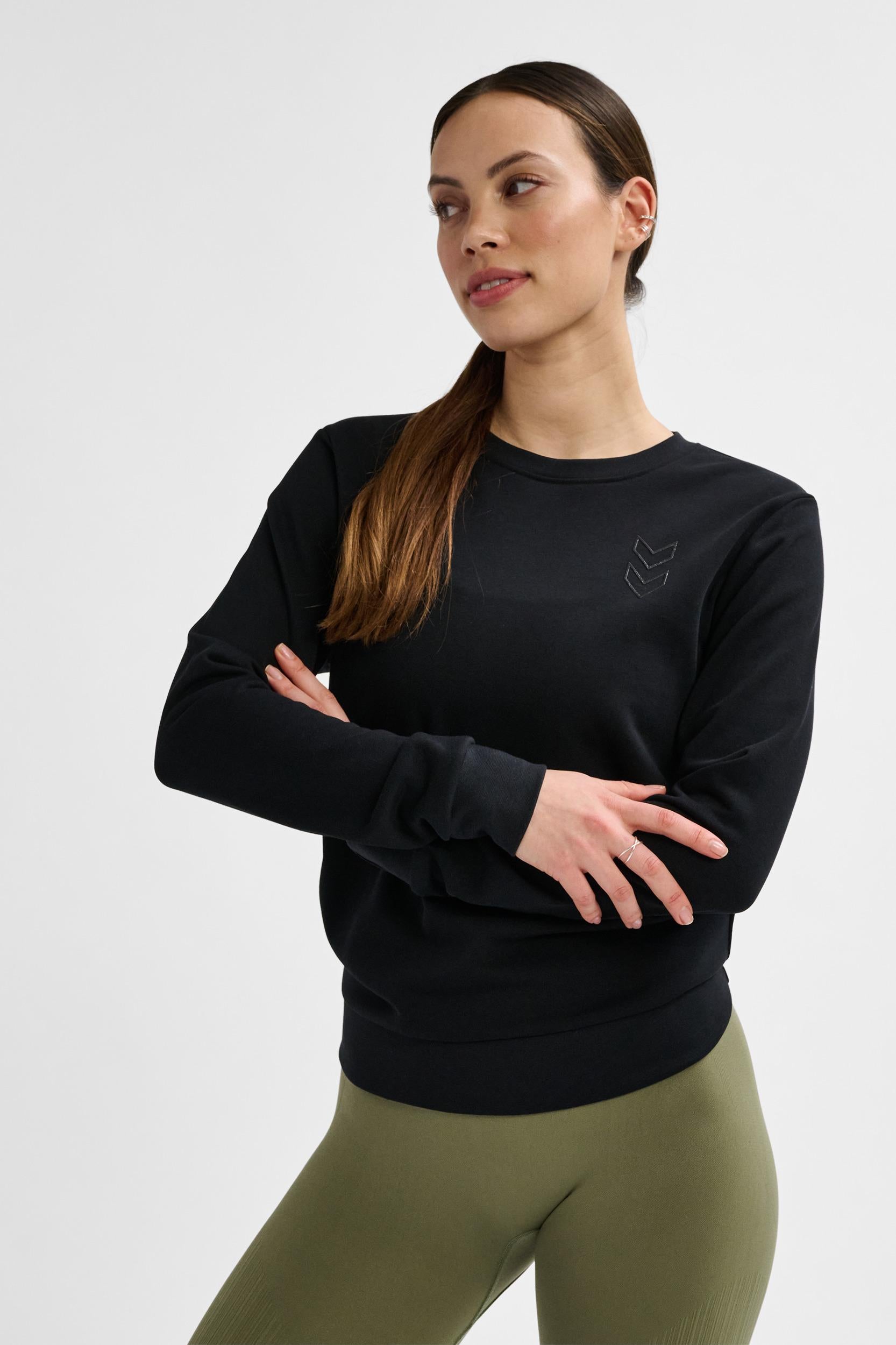 HUMMEL - Hmlactive Sweatshirt Woman - Black