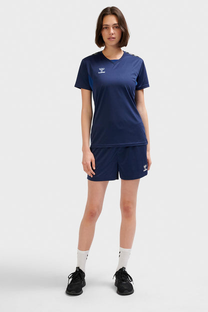 HUMMEL - Hmlauthentic Pl Jersey S/s Woman - Marine