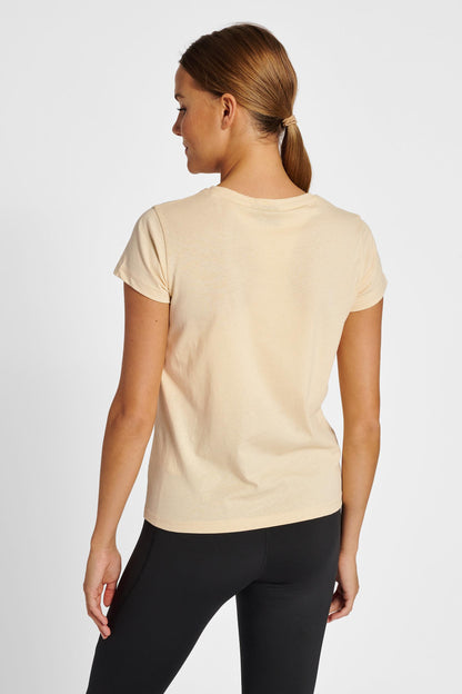 HUMMEL - Hmlbooster Woman T-shirt - Wood Ash