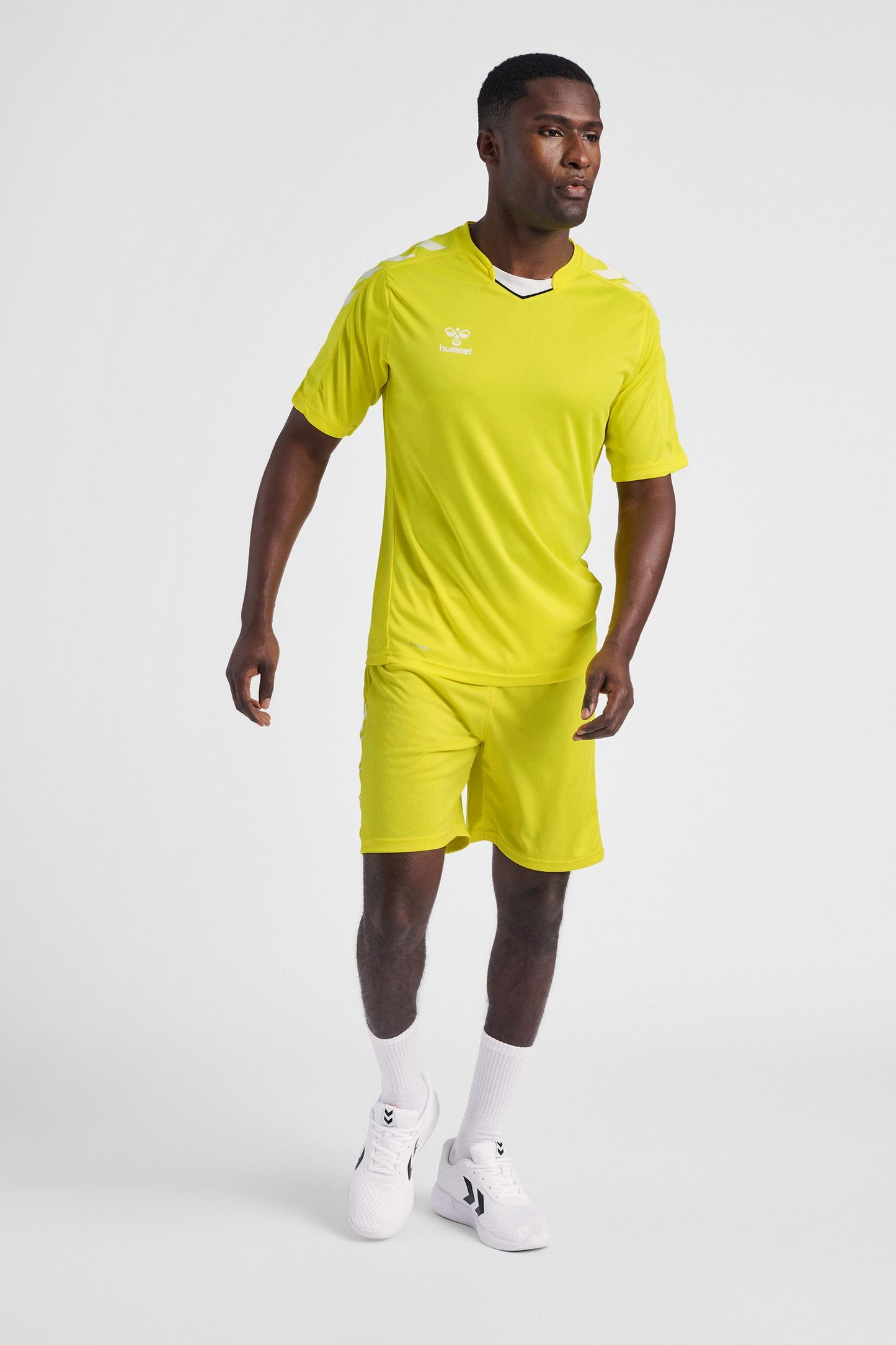 HUMMEL - Hmlcore Xk Poly Jersey S/s - Blazing Yellow