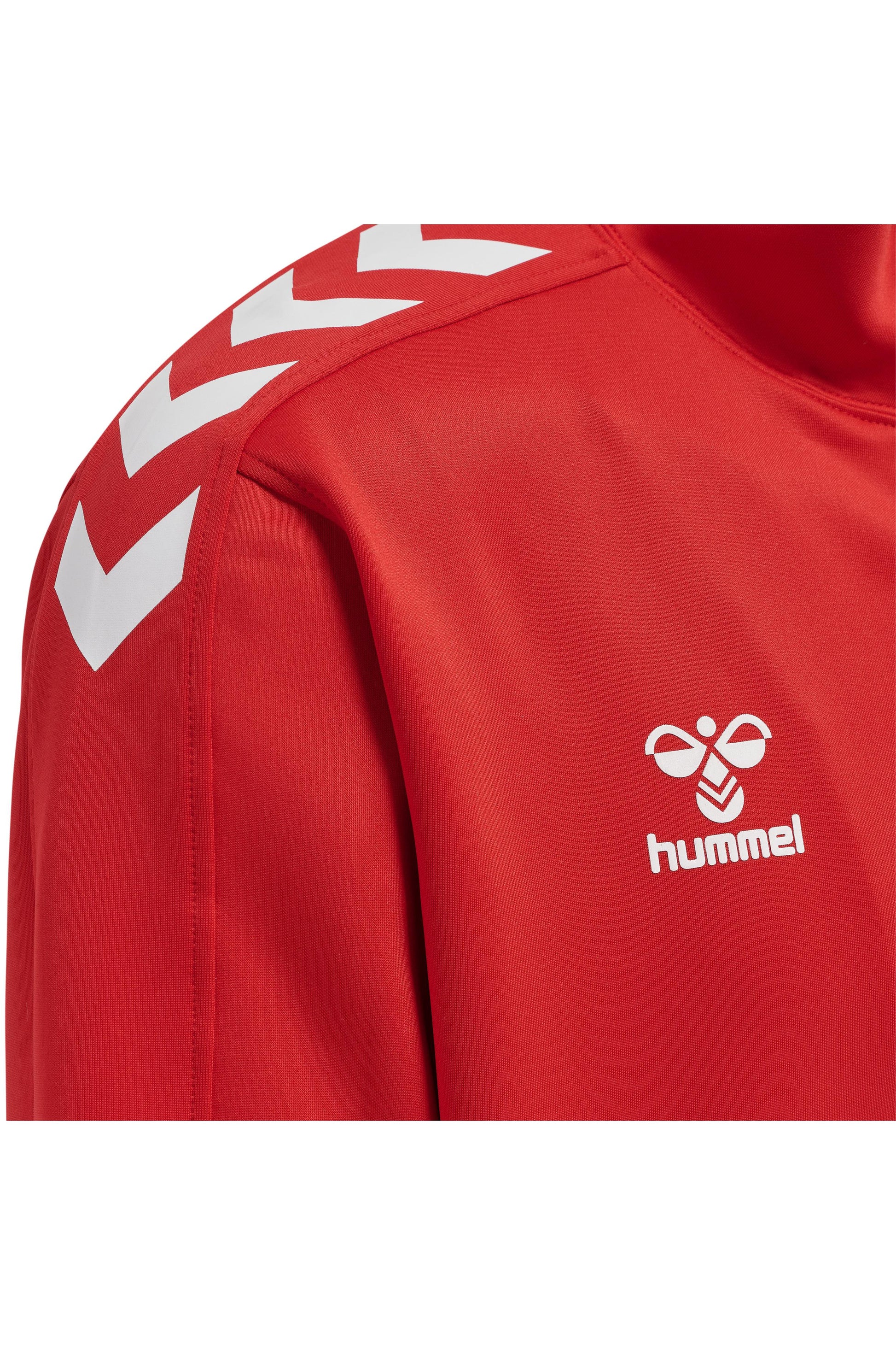 HUMMEL - Hmlcore Xk Poly Zip Sweat - True Red