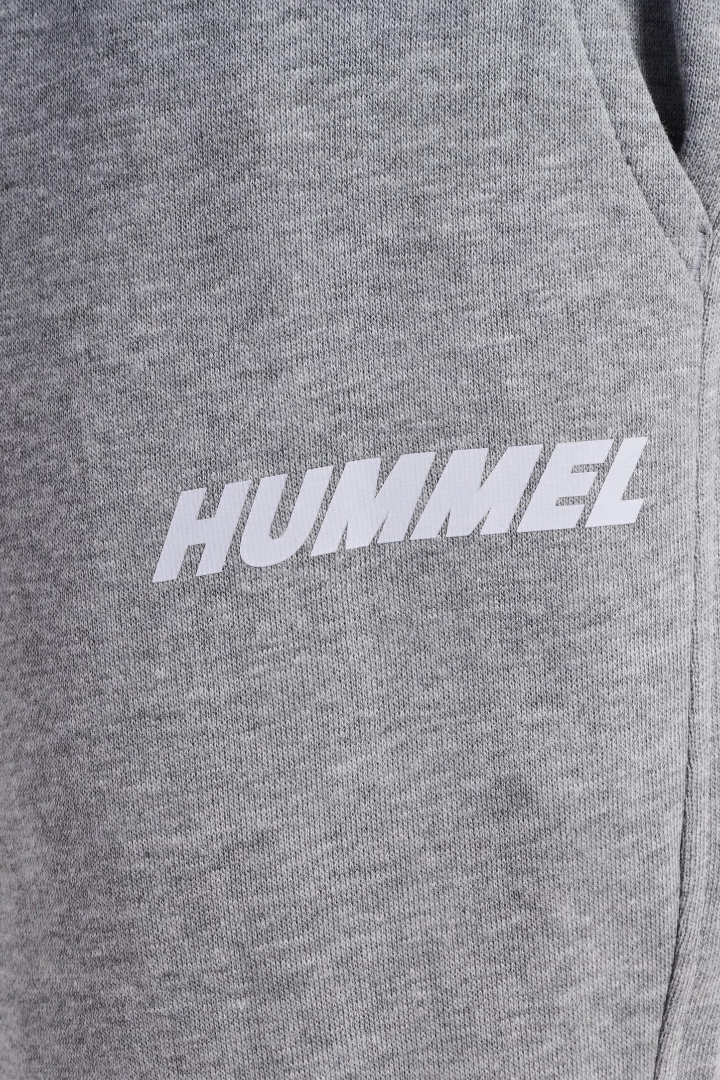 HUMMEL - Hmlelemental Regular Pants - Grey Melange