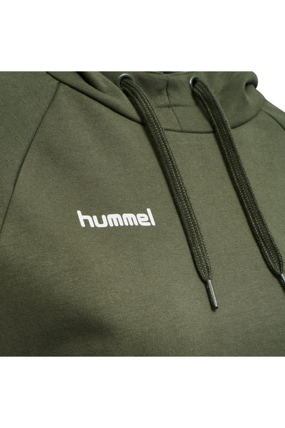 HUMMEL - Hmlgo Cotton Hoodie Woman - Grape Leaf