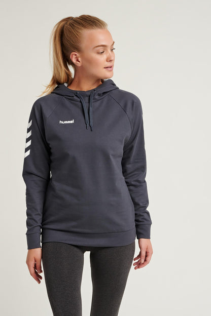 HUMMEL - Hmlgo Cotton Hoodie Woman - India Ink