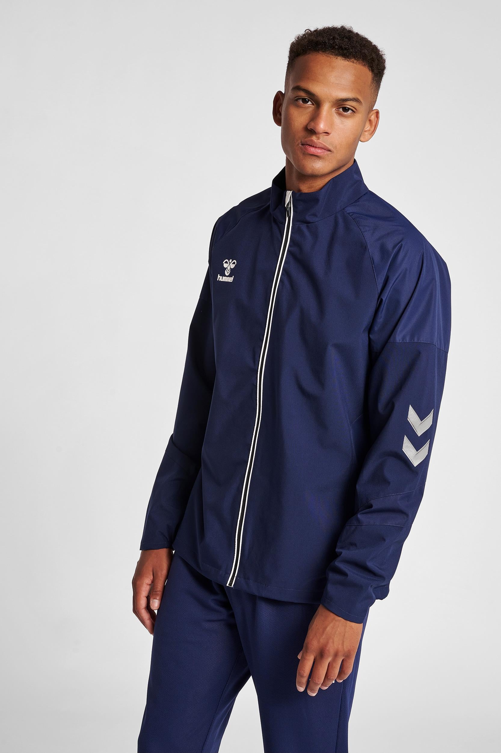 HUMMEL - Hmllead Training Jacket - Marine