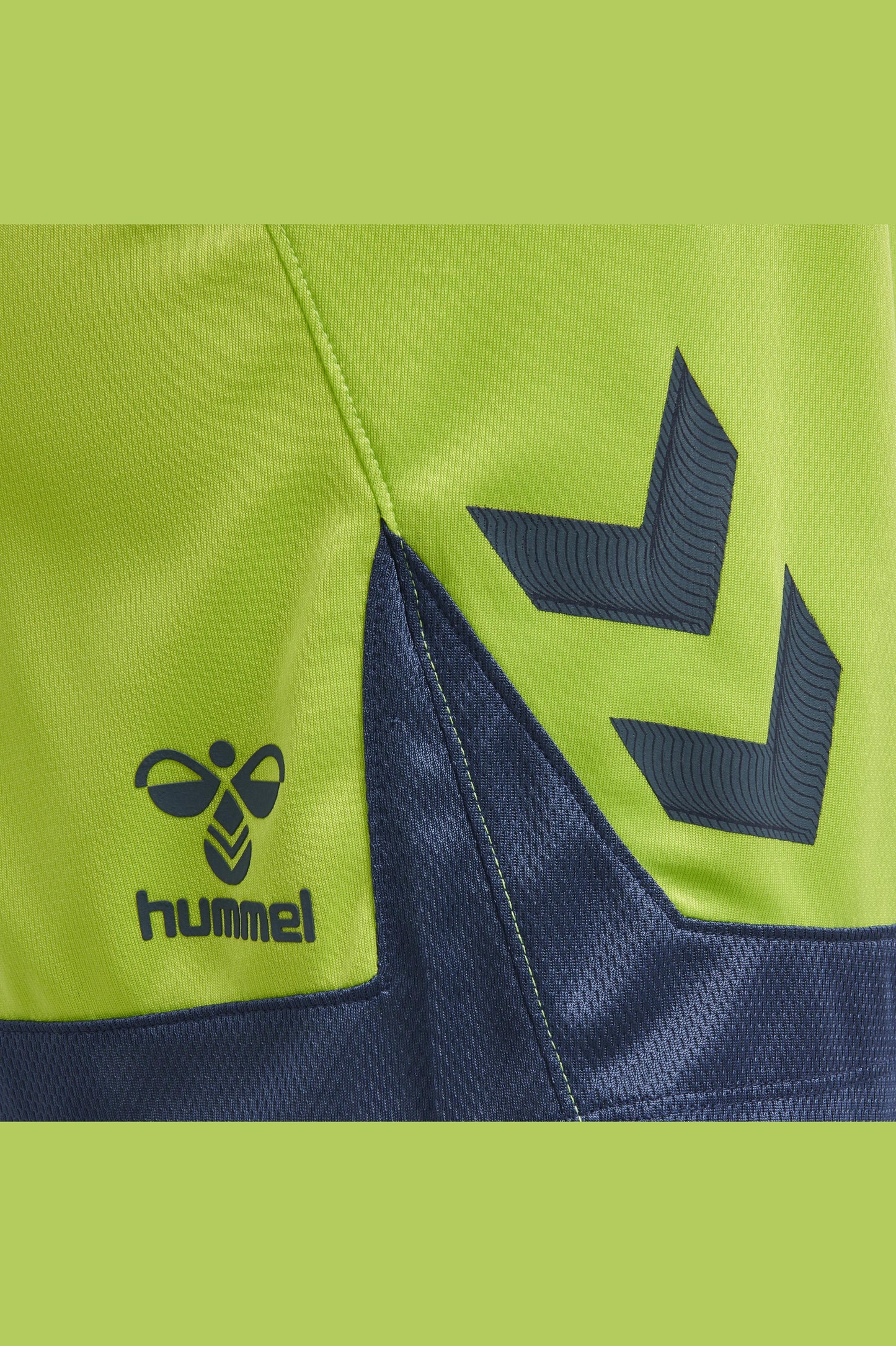 HUMMEL - Hmllead Womens Poly Shorts - Lime Punch