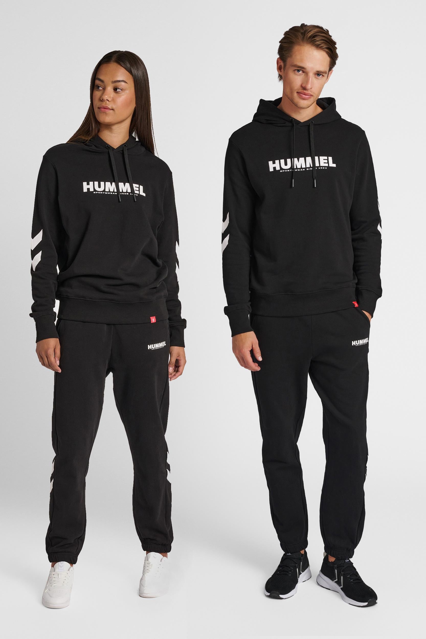 HUMMEL - Hmllegacy Logo Hoodie - Black