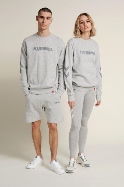 HUMMEL - Hmllegacy Sweatshirt - Grey Melange