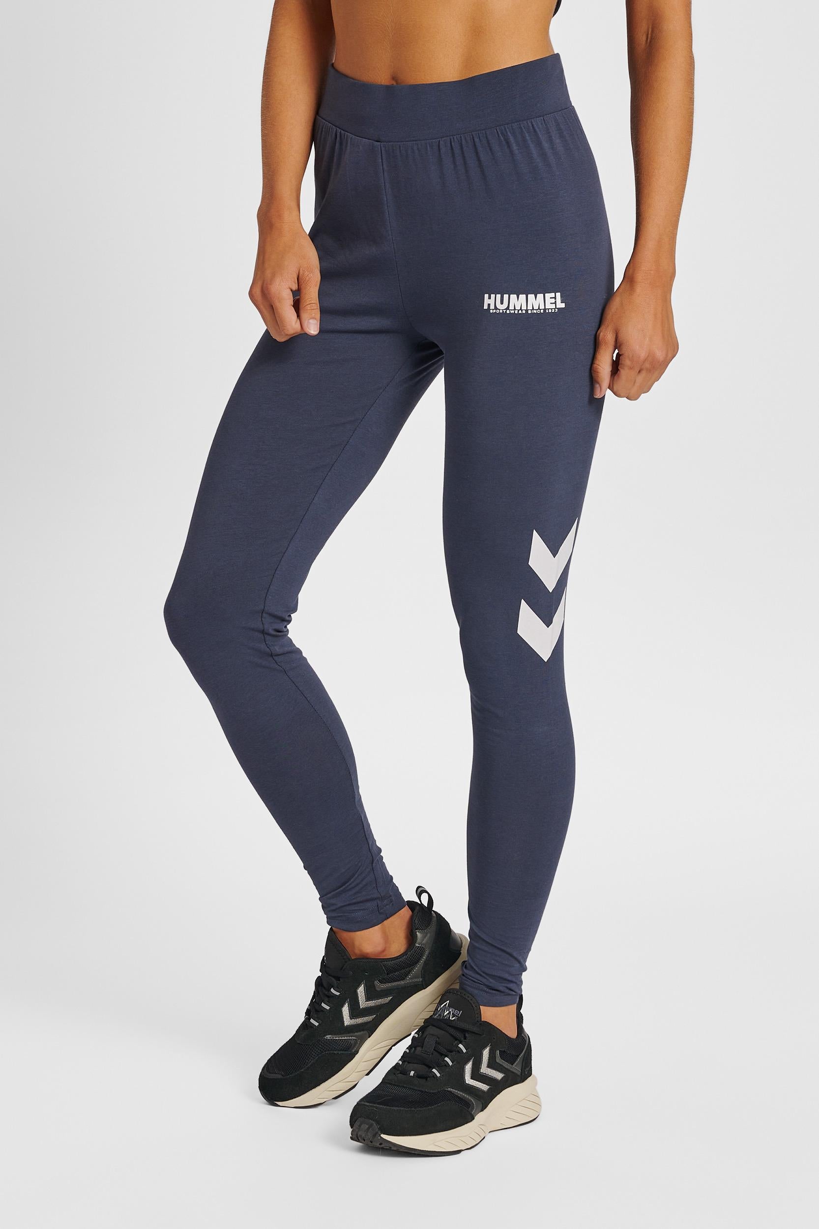 HUMMEL - Hmllegacy Woman High Waist Tights - Blue Nights