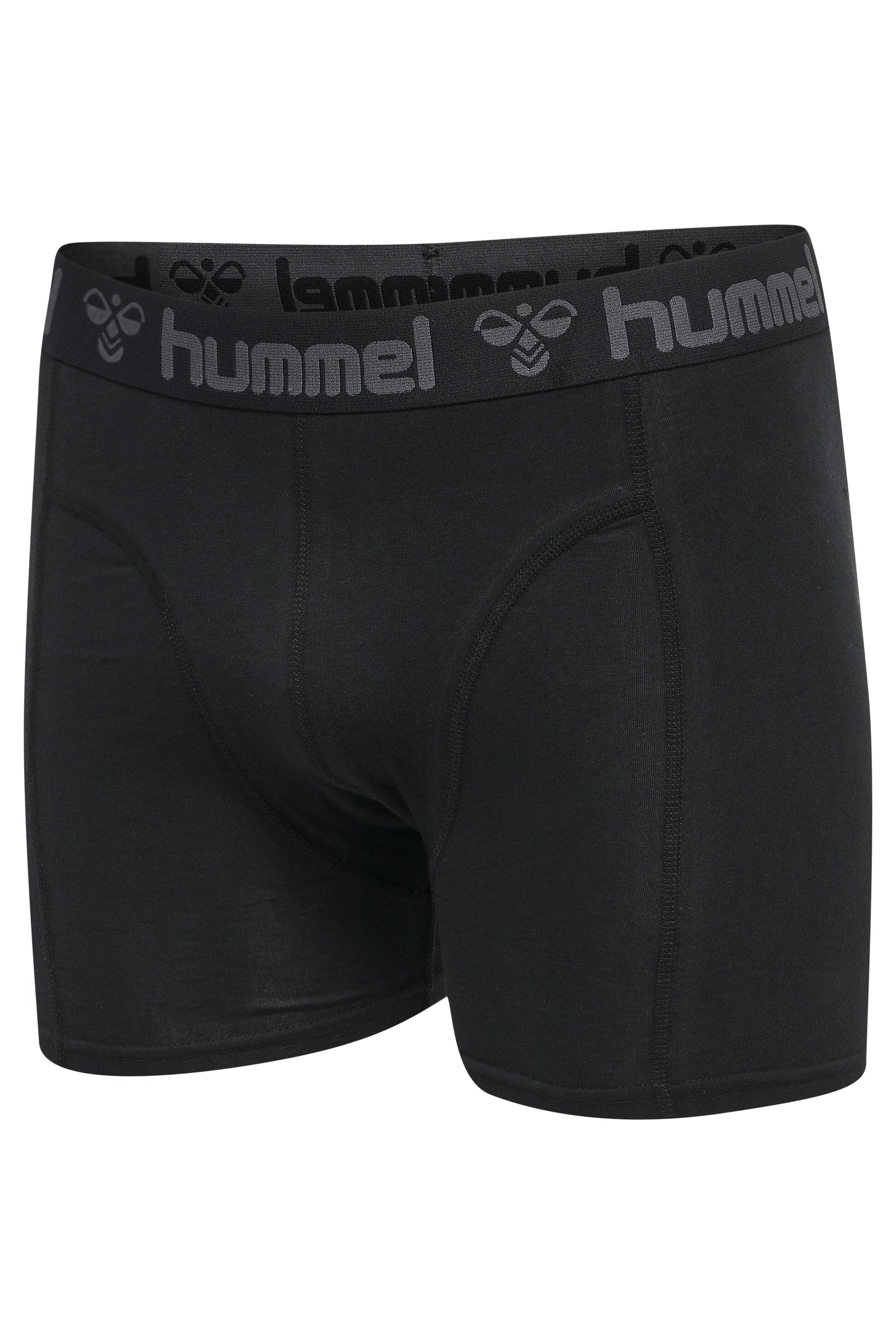 HUMMEL - Hmlmarston 4-pack Boxers - Black/black