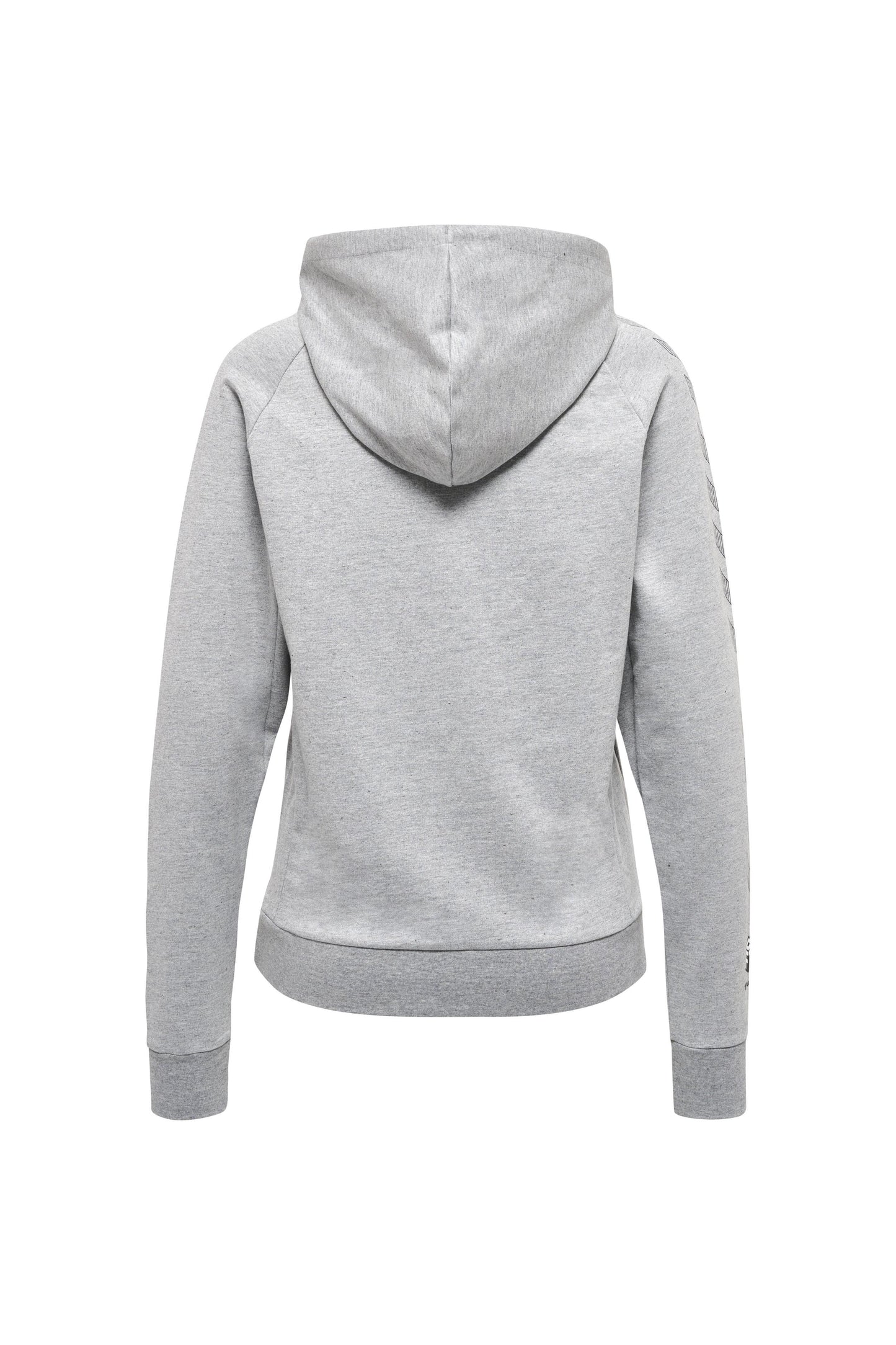 HUMMEL - Hmlmove Grid Cotton Hoodie Woman - Grey Melange