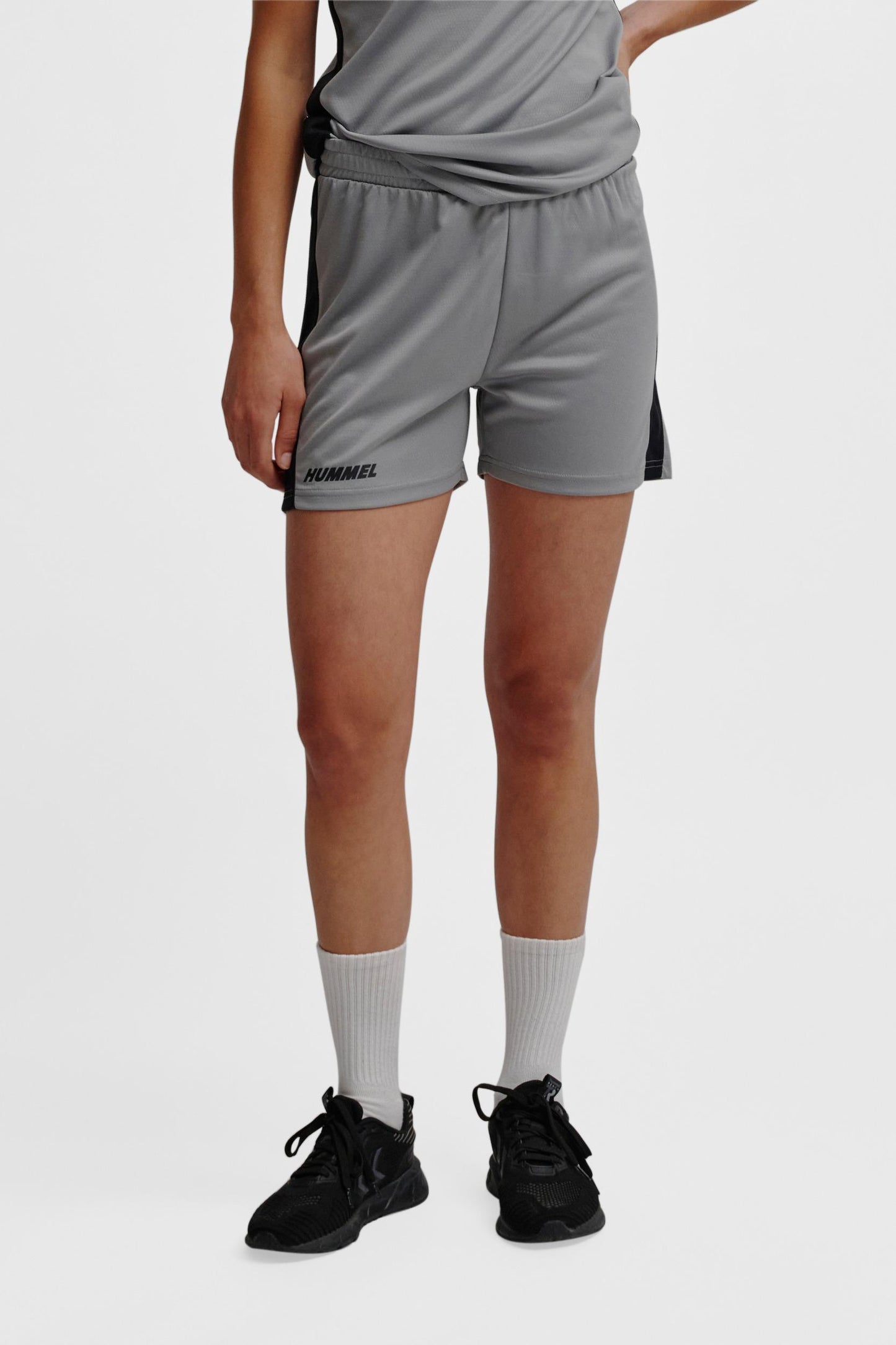 HUMMEL - Hmlmulti Pl Shorts Woman - Sharkskin