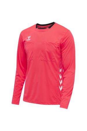 HUMMEL - Hmlreferee Chevron Jersey L/s - Diva Pink