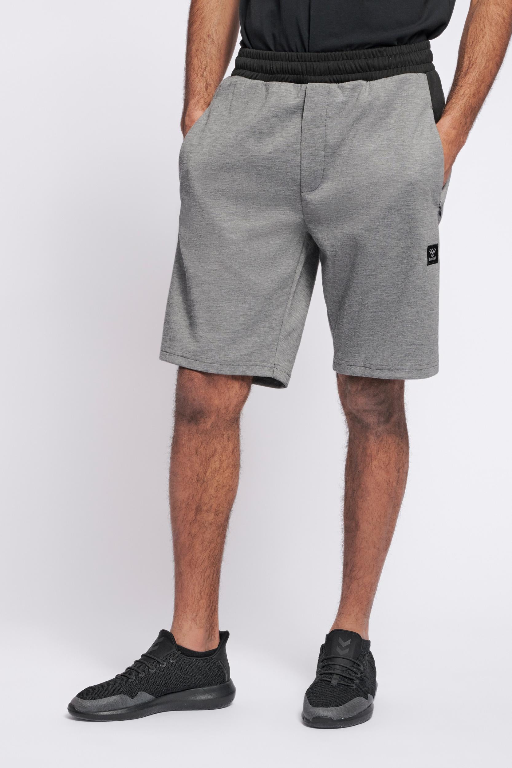 HUMMEL - Hmltropper Shorts - Grey Melange