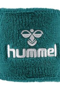 HUMMEL - Old School Small Wristband - Sports Green/white