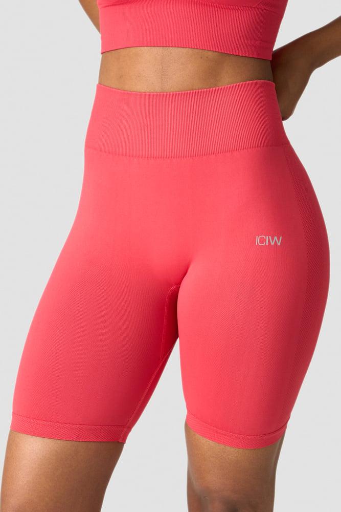 ICANIWILL - Define Seamless Biker Shorts - Raspberry