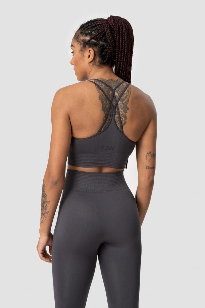 ICANIWILL - Define Seamless Sports Bra - Graphite