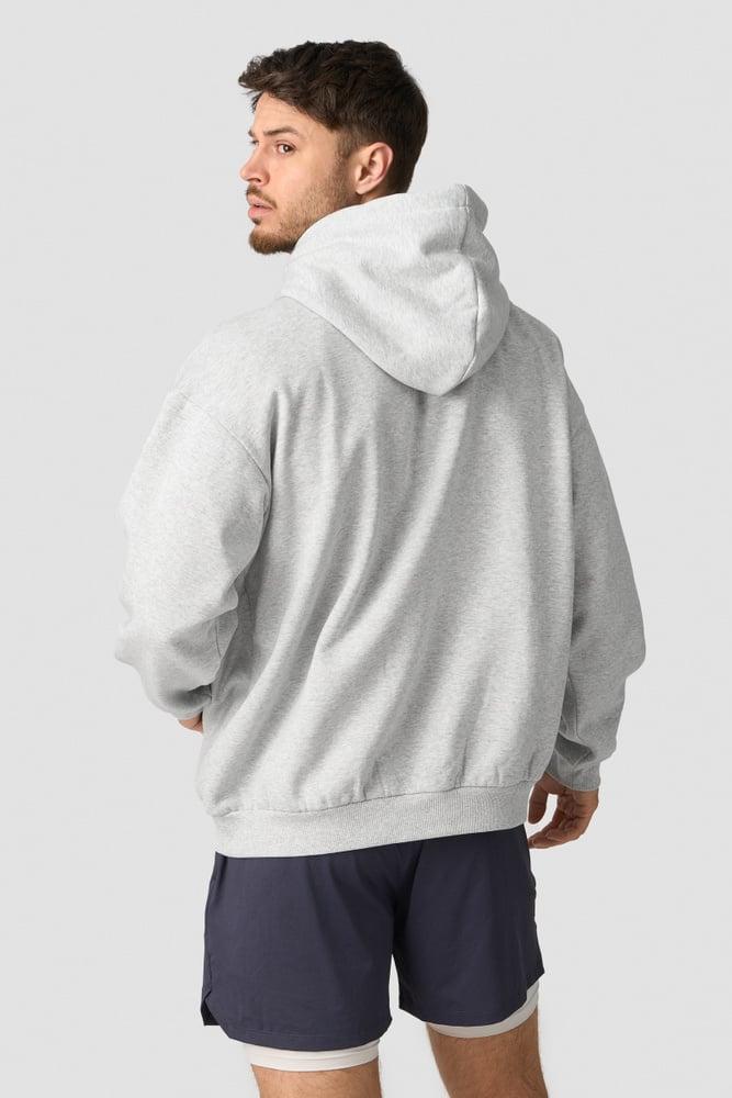 ICANIWILL - Everyday Relaxed Hoodie - Light Grey Melange