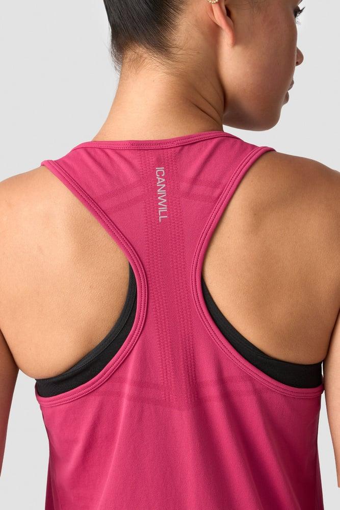 ICANIWILL - Everyday Seamless Tank Top - Dark Pink