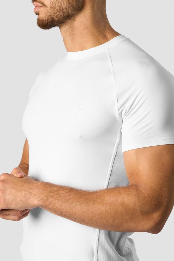 ICANIWILL - Stride Muscle Fit T-shirt - White