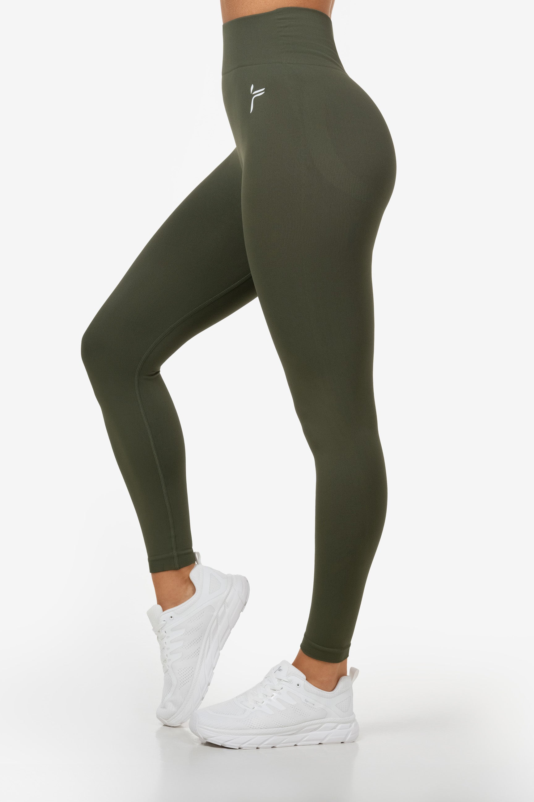 Lunge Tights - Green - for kvinde - FAMME - Tights