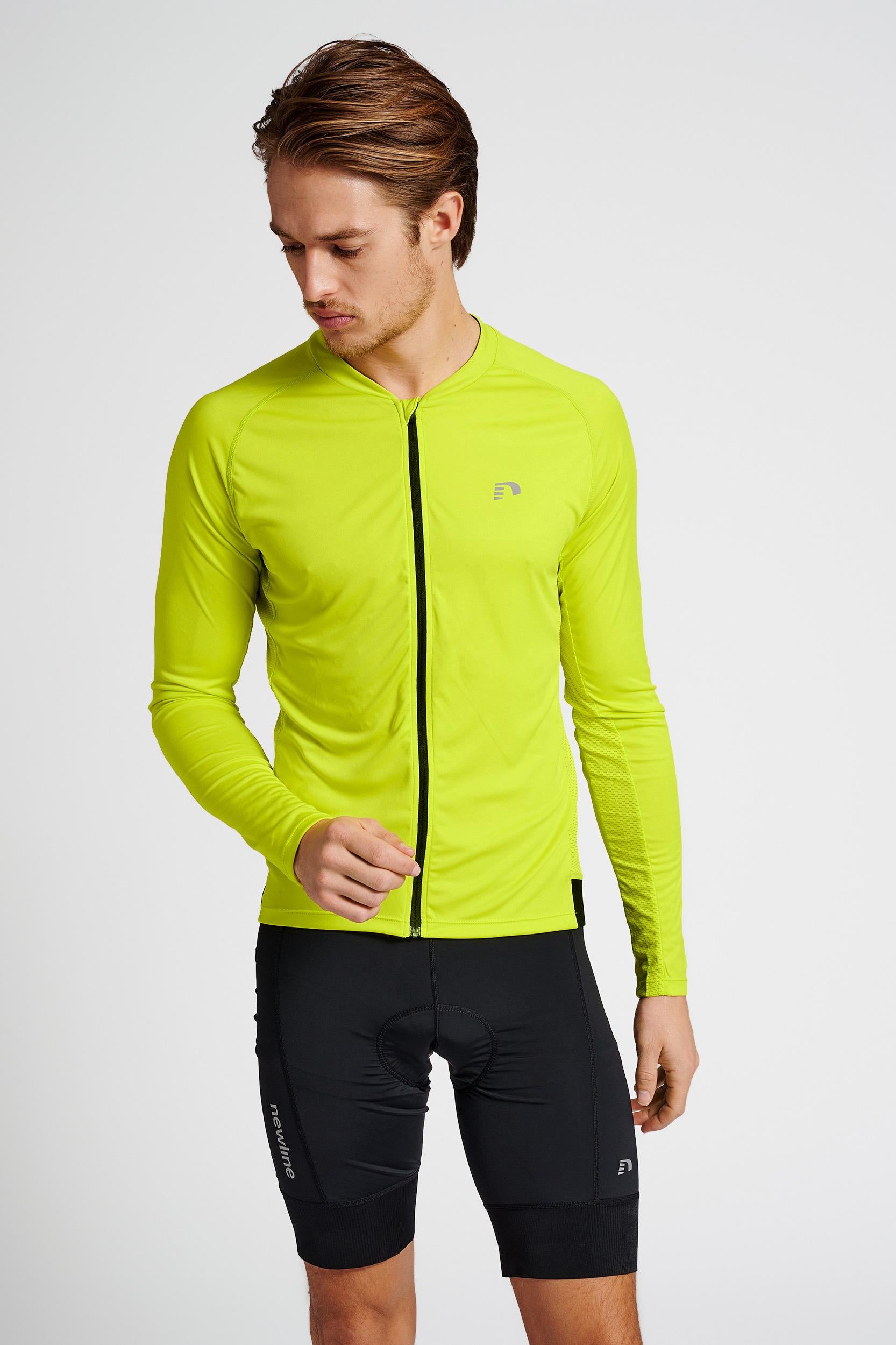 NEWLINE - Mens Core Bike L/s Jersey - Evening Primrose