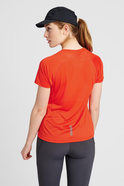 NEWLINE - Women Running T-shirt S/s - Spicy Orange