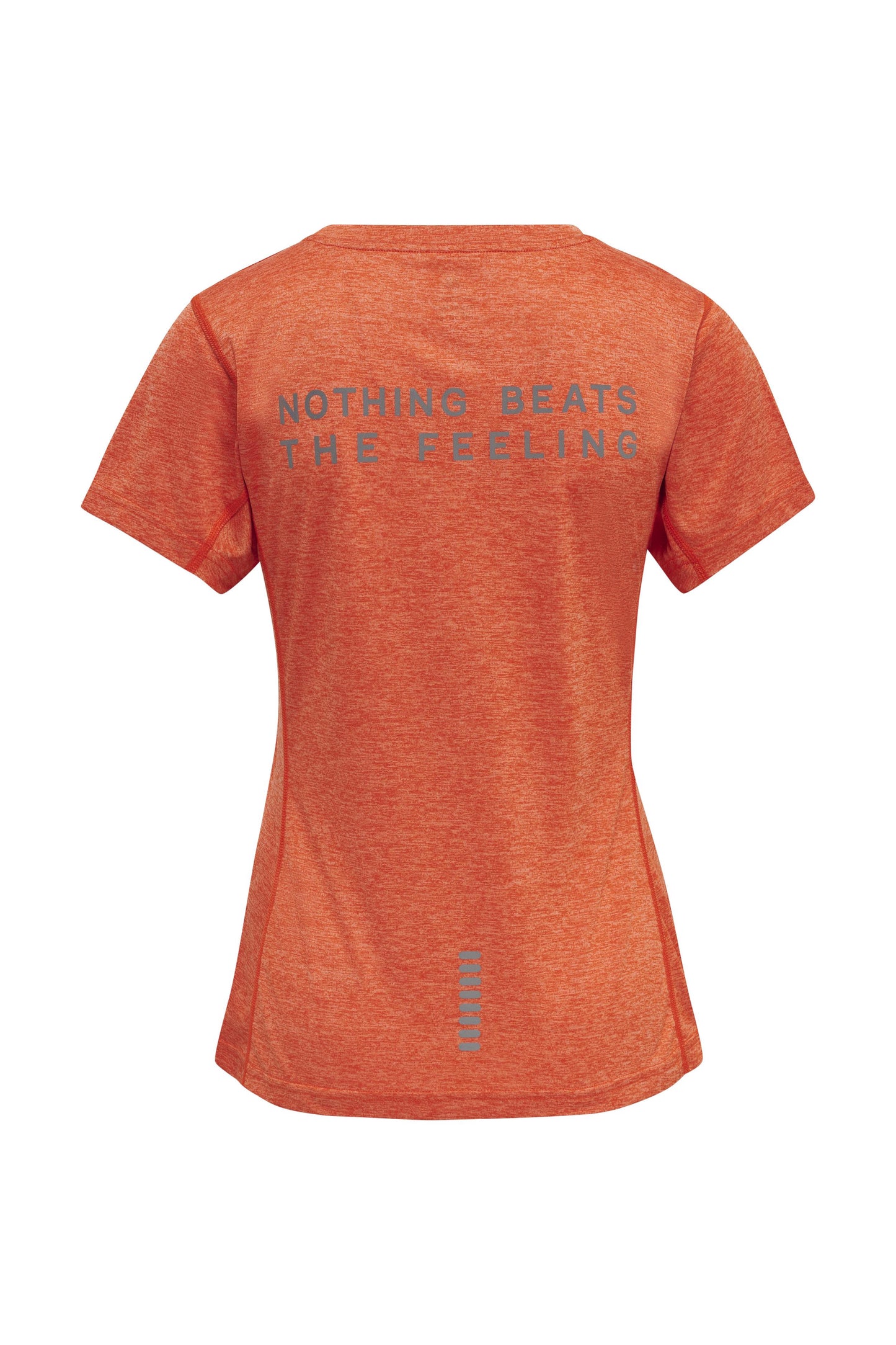 NEWLINE - Women Statement T-shirt S/s - Spicy Orange Melange