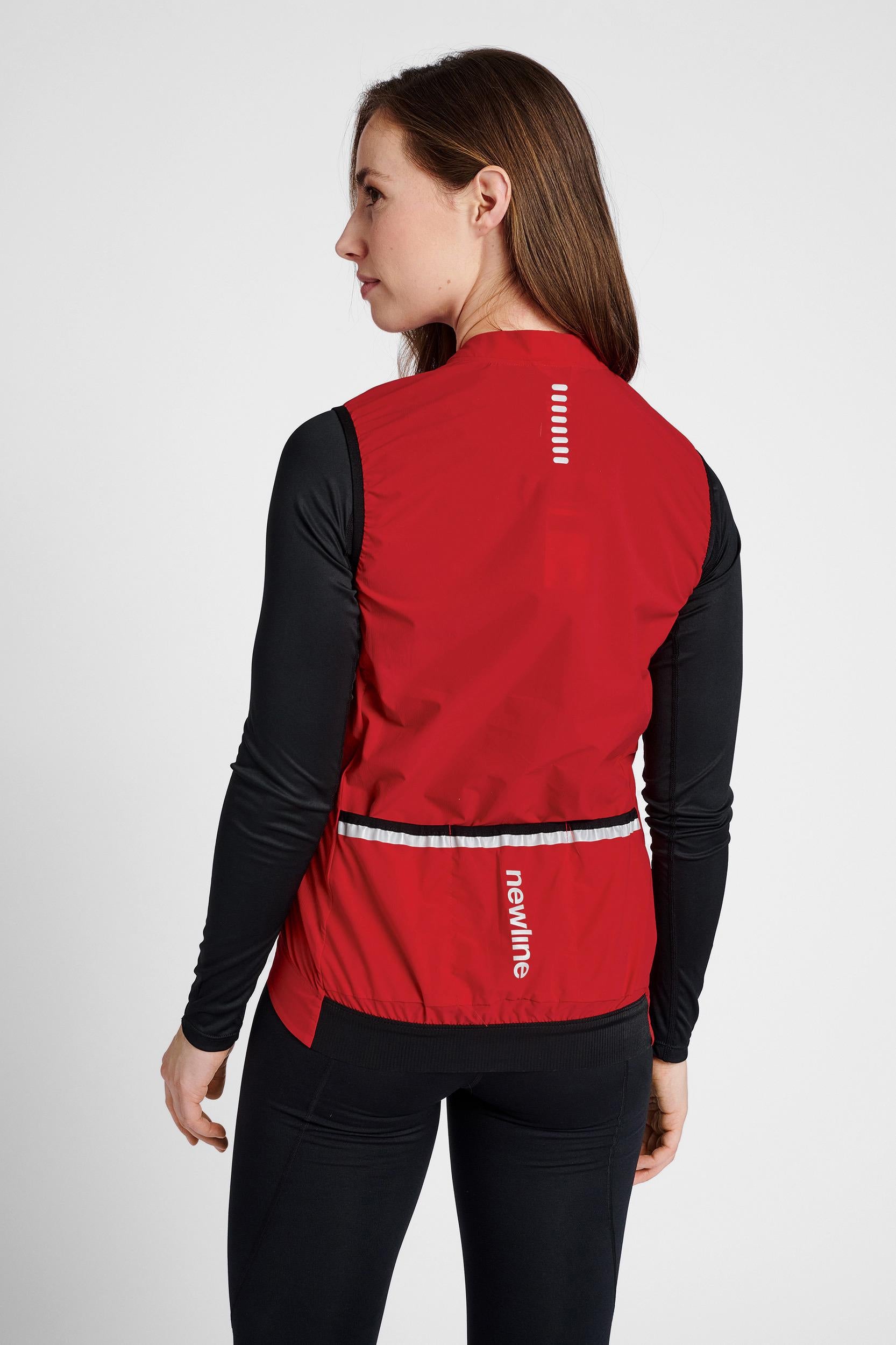 NEWLINE - Womens Core Bike Gilet - Tango Red