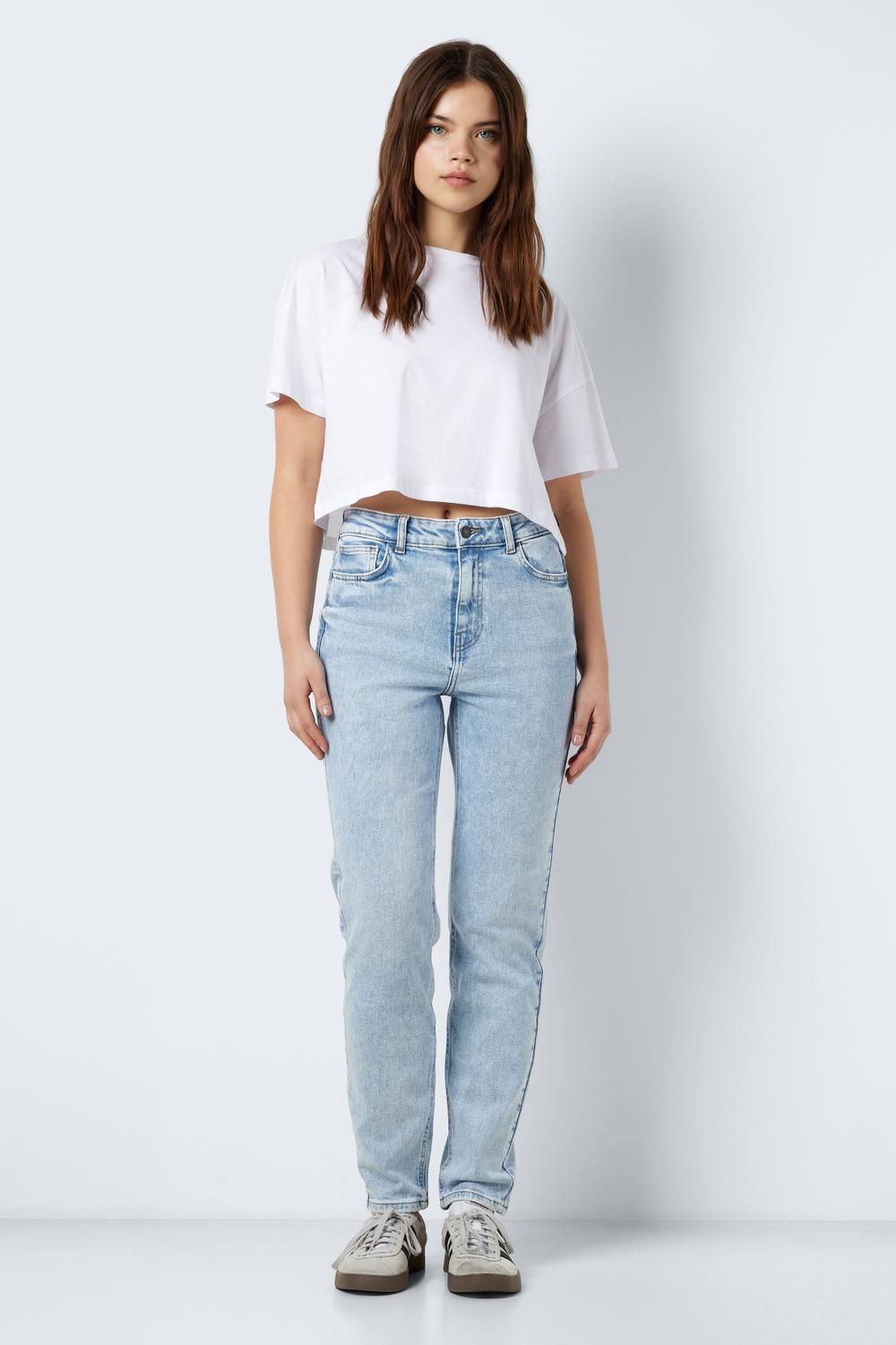 NOISY MAY - Moni Hw St Ank Jeans - Blue