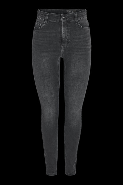 NOISY MAY - Satty Hw Skinny Jeans - Grey