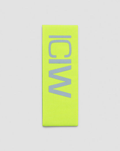 reflective arm band neon yellow