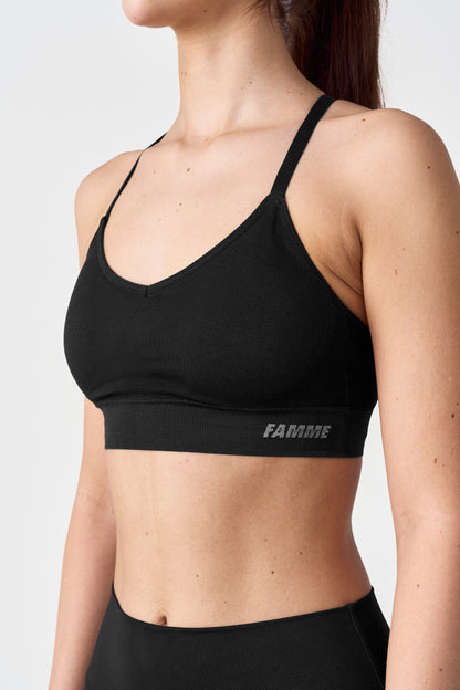 Seamless Sports Bra - for kvinde - FAMME - Sports Bra