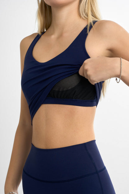 Softy Crop Top - for kvinde - FAMME - Sports Bra