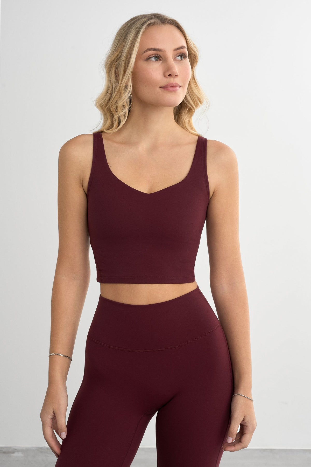 Softy Crop Top - for dame - Famme - Sports Bra