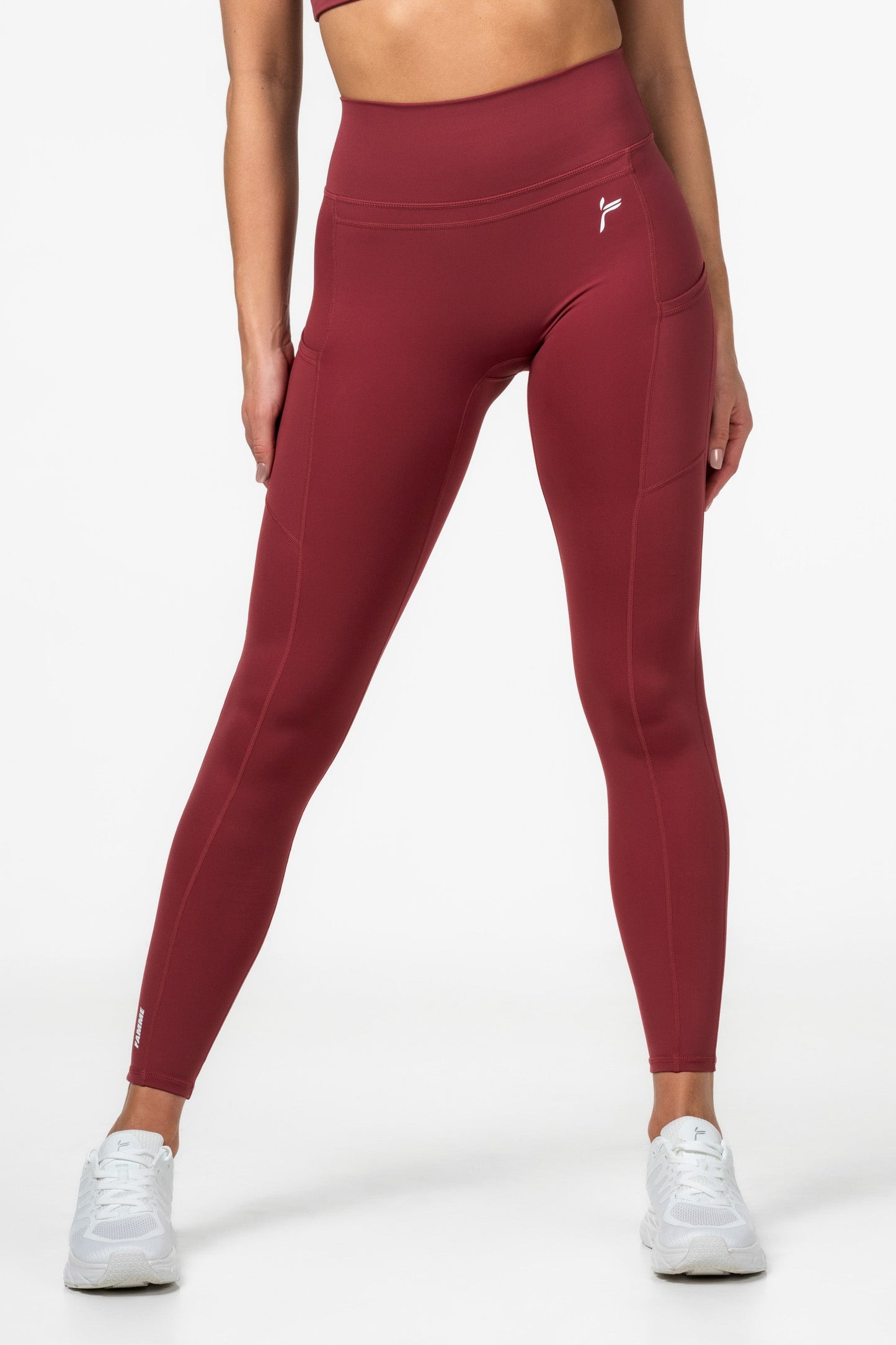 Techna Tights - Red - for kvinde - FAMME - Tights